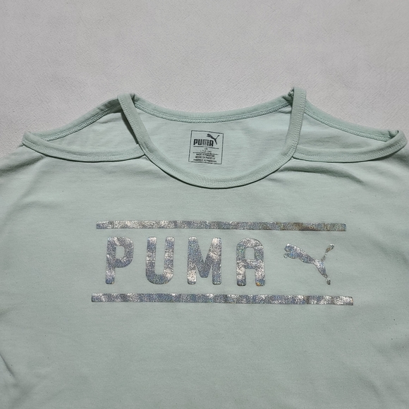 Puma Mint Green Shirt - Picture 2 of 4
